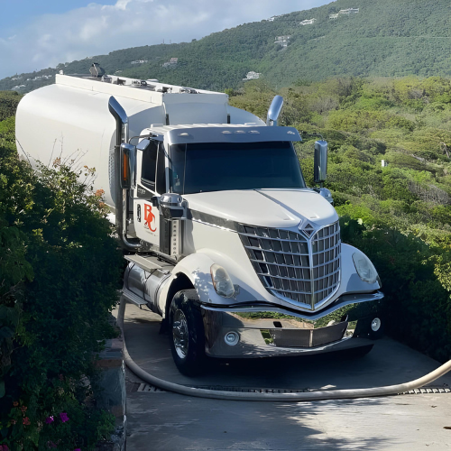 Authentic B&C Transport company equipment for Water Delivery